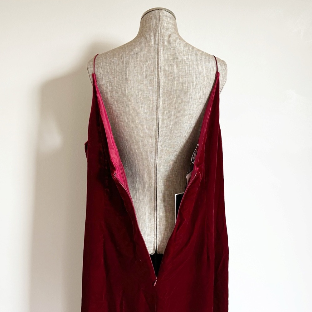 NWT Oscar de la Renta Velvet Dress - Picture 8 of 12